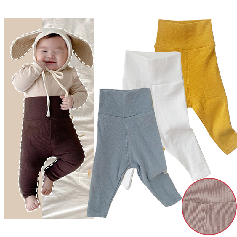 0 2 Years Old Baby Pants Kids Pants Cotton Long Pants Baby Boys Pants Girls Pants Newborn Baby High Waist Threaded Trousers Shopee Philippines