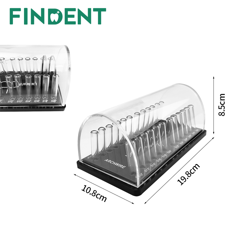KUCUDENT Dental Acrylic Dispenser Organizer Case