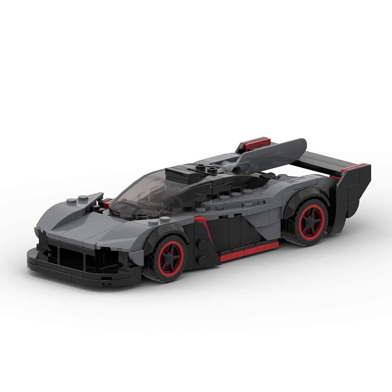 MOC Aston Martin Valkyrie AMR Super Sports Cars Building Blocks Toys ...