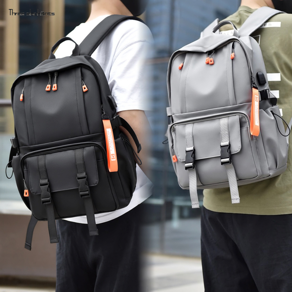 New Backpack Korean Fashion travel bag Outdoor men's backpack