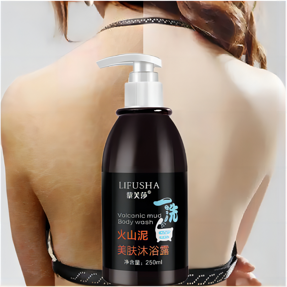 250ML Deep sea mud body washdeep sea mud body wash korean/vulcanic mud whitening shower gel