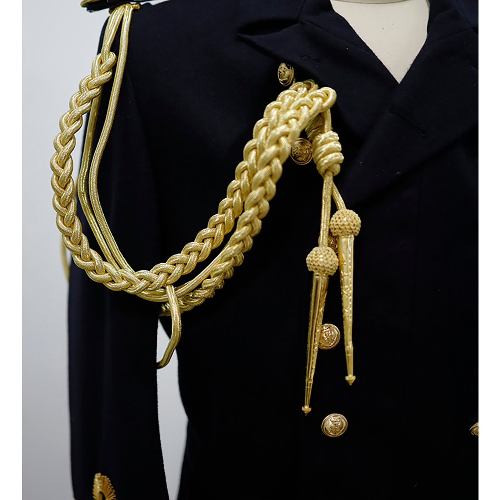 UK British Design Uniform Bullion Aiguillette Military Costume ...