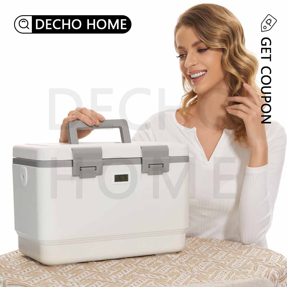 Outdoor Ice Box Cooler Chest Insulated 6L for Camping Picnic Finishing