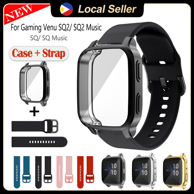 For Garmin Venu SQ 2 Smartwatch Case Full Cover PC Screen