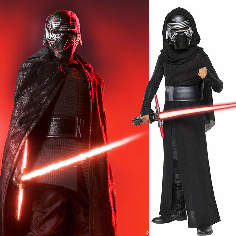Boys Deluxe Kylo Ren Costume Star Wars Polar Warriors Prince