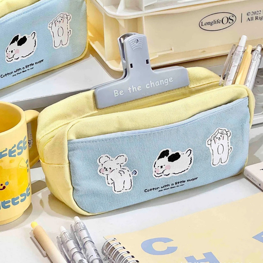 Cute Cartoon Pencil Case Large Capacity Student Pencil Bag Creative ...