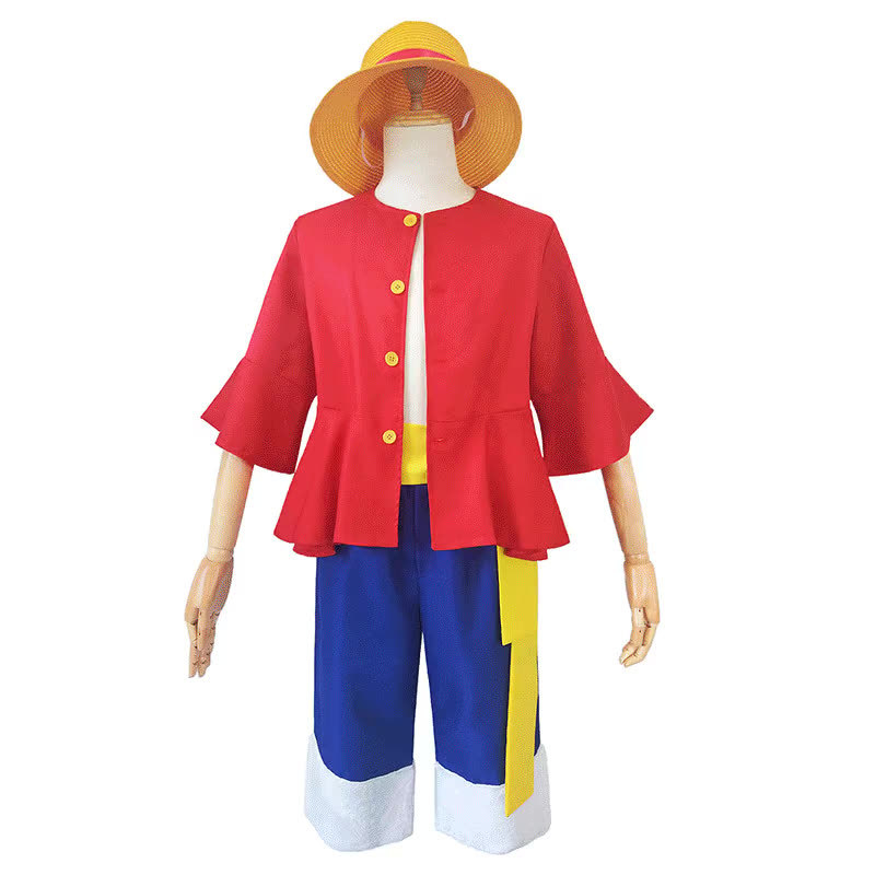 One Piece Luffy Clothes Children Two Years Later Second Generation One ...