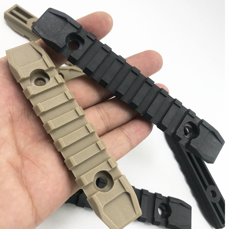 New nylon guide rail MLOK/KEYMOD dual system universal 20MM nylon