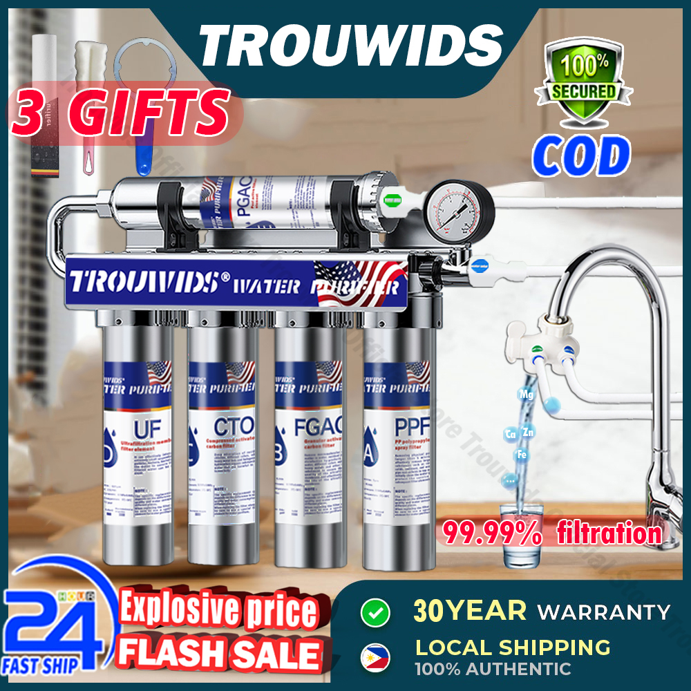 TROUWIDS Alkaline Water Filter Water Purifier Filter Faucet