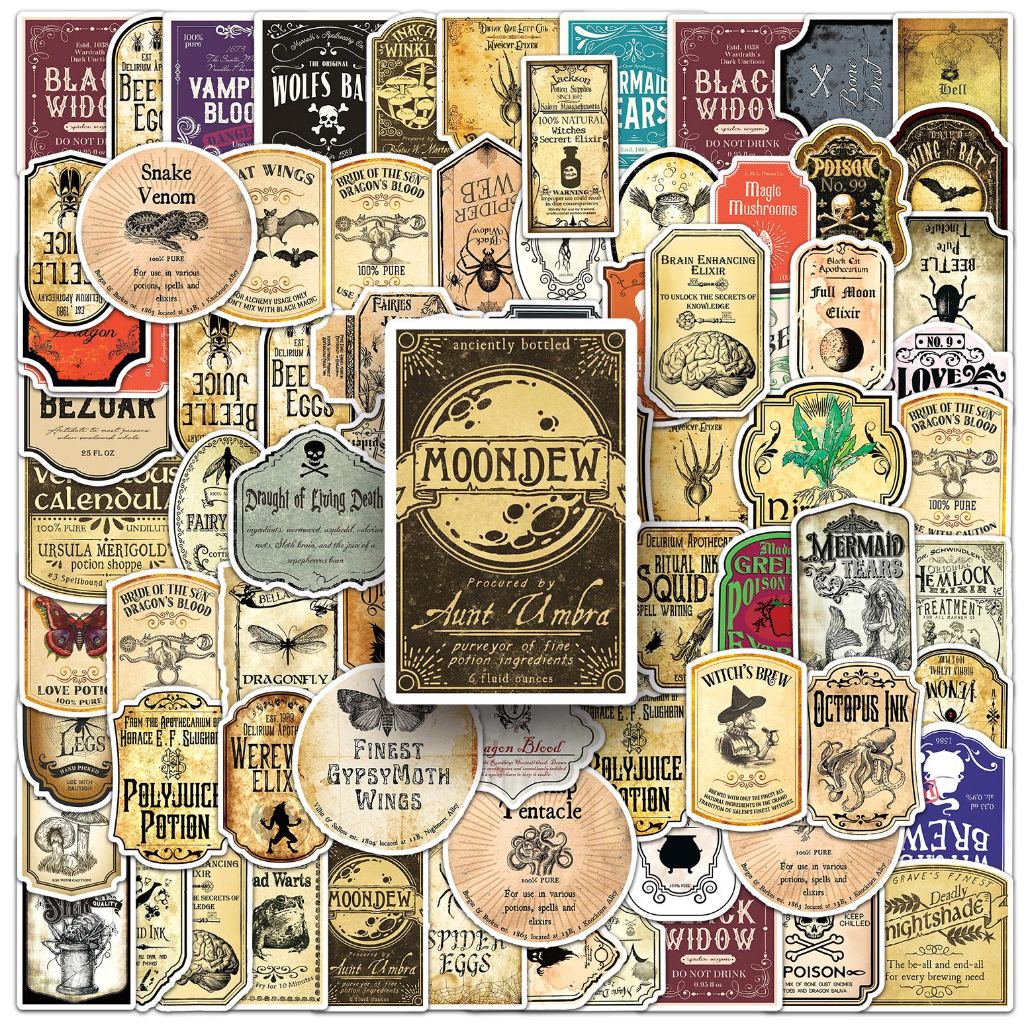100/50 Piece Funny Vintage Picture Creative Original Stickers For ...