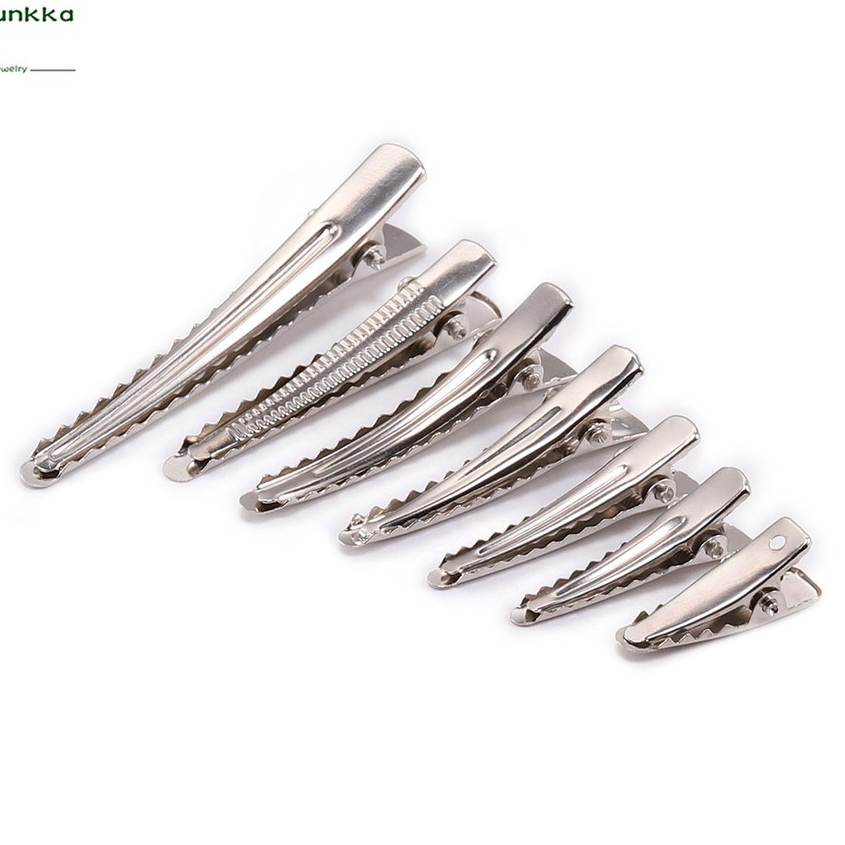 20pcs Prong Alligator Hair Clips Barrette For Bows Diy Accessories Hairpins（30 X 40 X 45 X 55 X