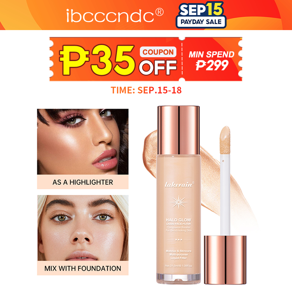 Lakerain Halo Glow Liquid Face Filter High Shine Finish Tinted