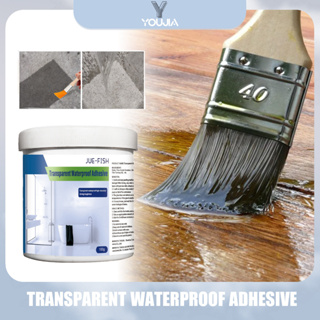 150g Clear Waterproof Agent Toilet Anti-Leak Glue Strong Bonding Adhesive  Sealant Invisible Glue Repair Liquid Tools Seal Liquid