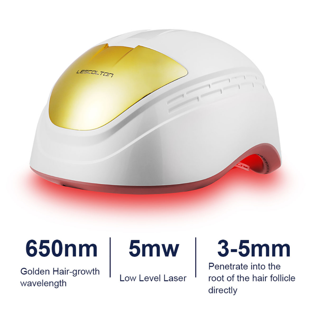 Lescolton Laser Hair Growth Helmet Anti Hair Loss Treatment Laser hair