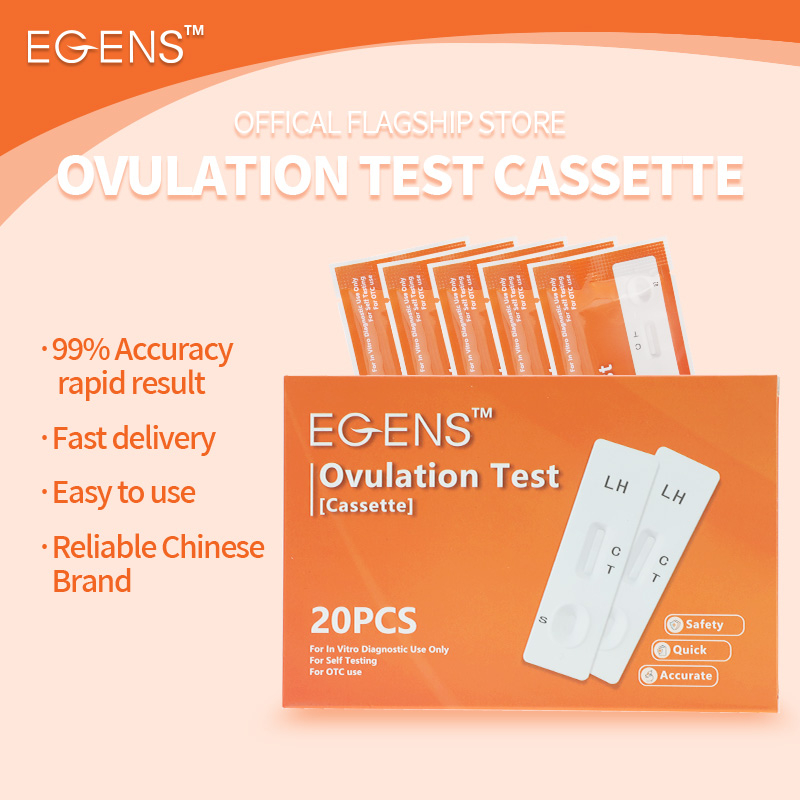 EGENS 20 pcs one step Ovulation Test Cassette easy to use Diagnostic