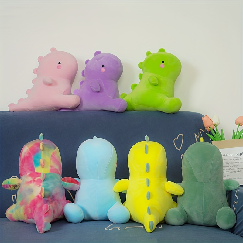 New style color dinosaur,Squishy Dinosaur Doll Plush Toy, Sitting Soft ...