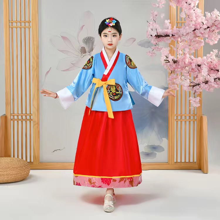 children s Korean performance clothing Korean dress traditional costume girl improved Hanbok girl baby children s clothing Shopee Philippines