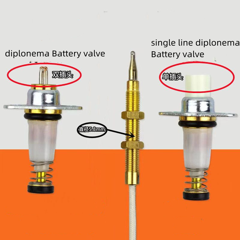 Universal SingleWire Thermocouple Solenoid Valve DoubleWire Induction