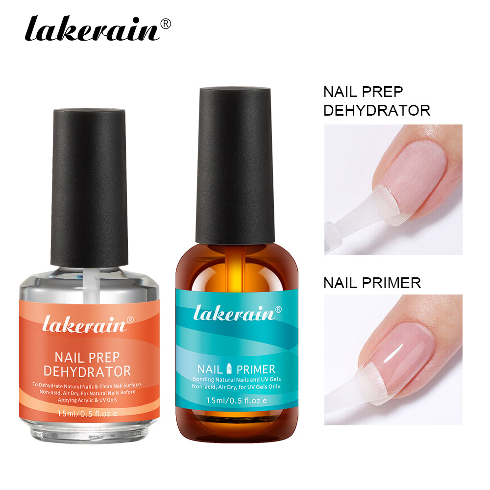 Lakerain Nail Prep Dehydrator And Set For Gel Polish Free Grinding Art ...