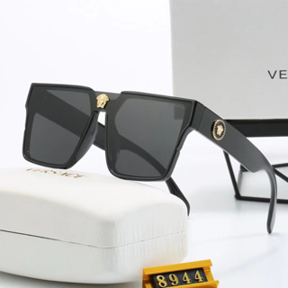 Sunglasses Black Lens Rectangular Flat Lens Luxury UV400 Eye Glasses  Outdoor Ne