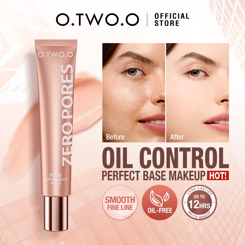 O.Two.O Primer Make Up Base Invisible Pore Soft Focus Makeup Oil