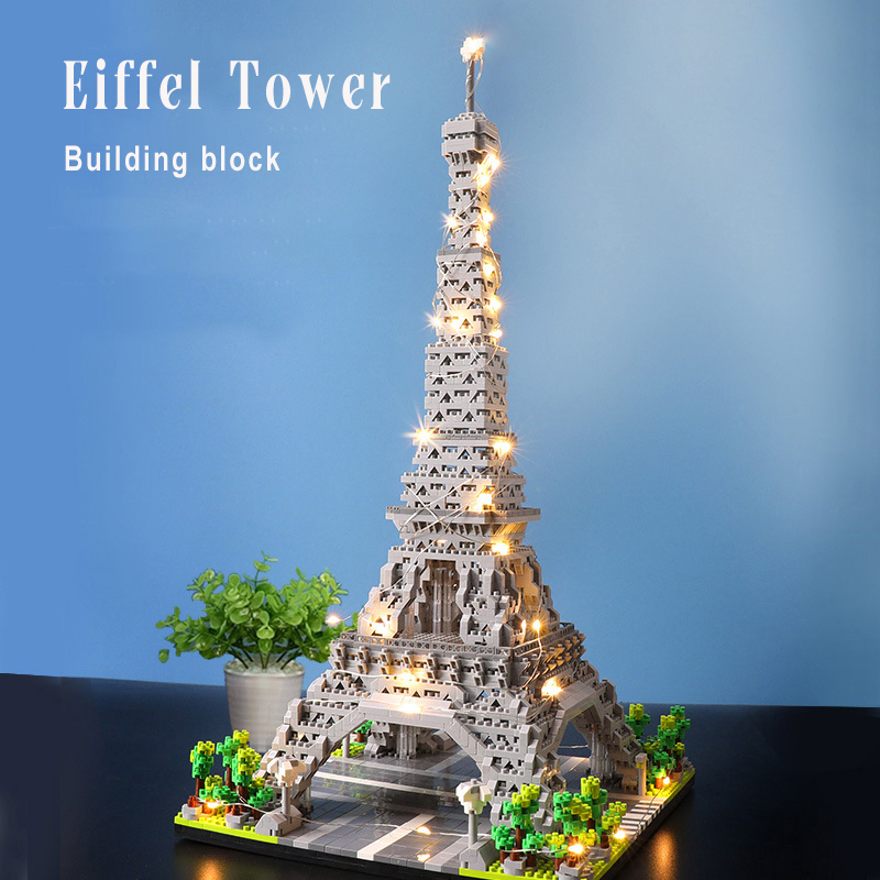 Eiffel tower best sale building blocks