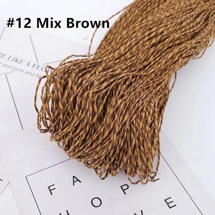 470meters Raffia Thread Straw Paper Yarn Strings DIY Hat Bags Material ...