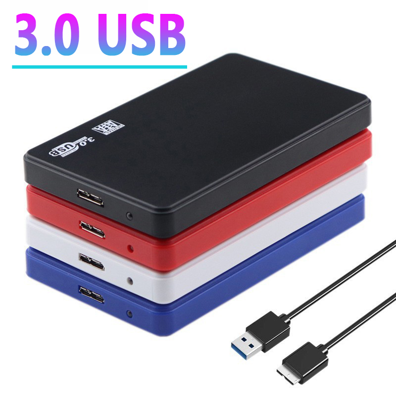 USB 3.0 To 2.5 Inch Hard Drive Case SATA HDD SSD Enclosure External