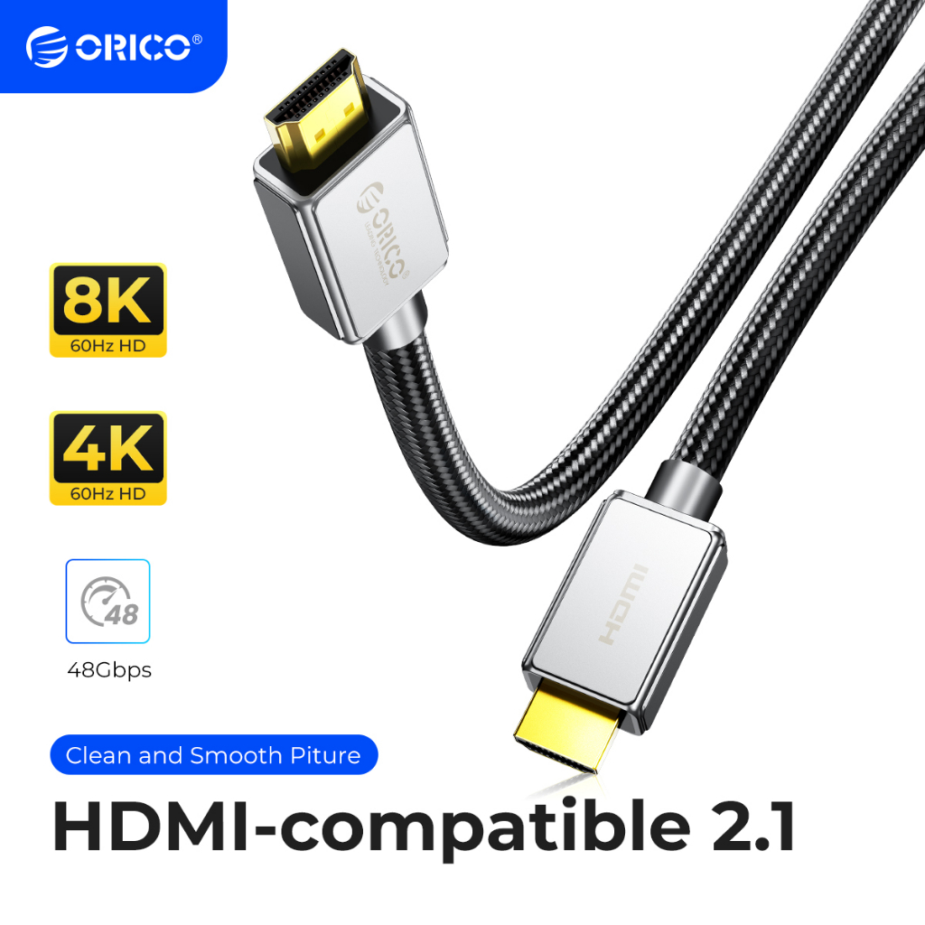 ORICO HDMI 2.1 Cable Ultra Highspeed 8K 60Hz /4K 60Hz Dolby Vision