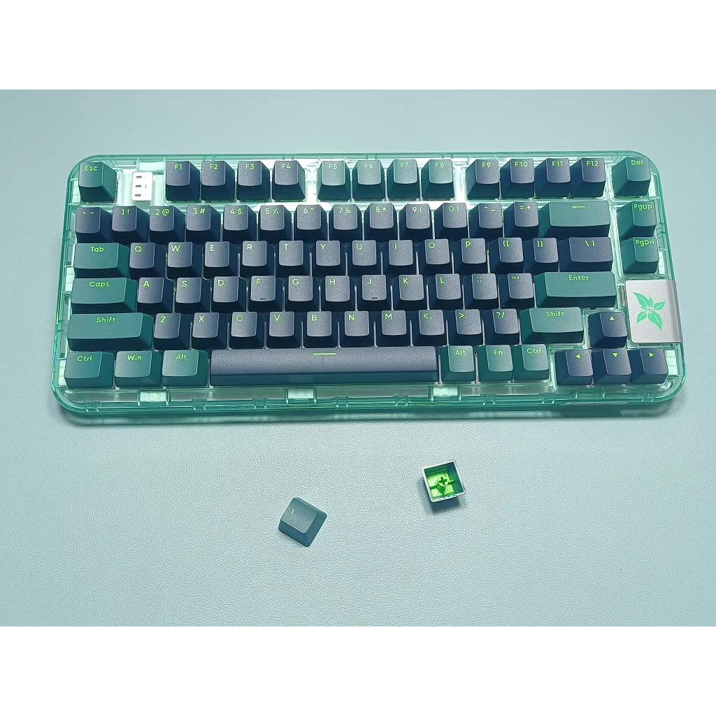 sound waves Keycaps, 117 Keys PBT Keycaps Cherry Profile DYESUB