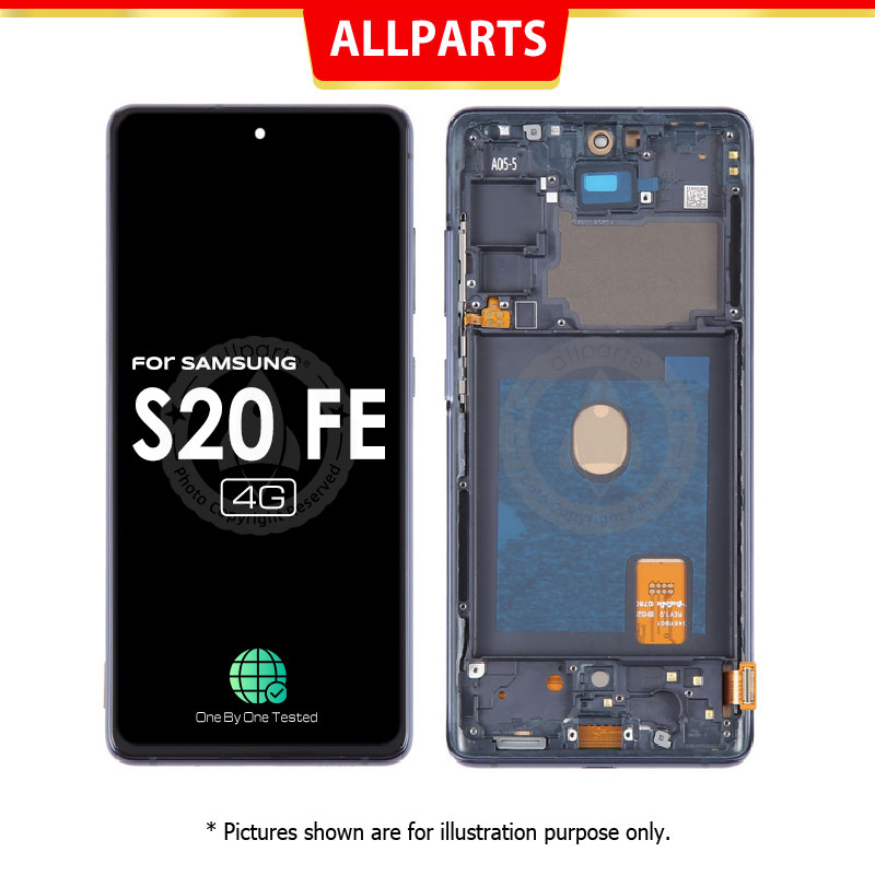 Allparts Amoled Display For Galaxy S20 Fe 4G / S20 Lite Lcd Touch ...