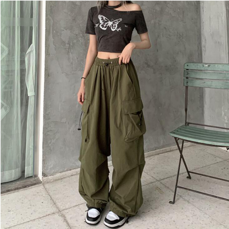 Cargo pants big pockets best sale
