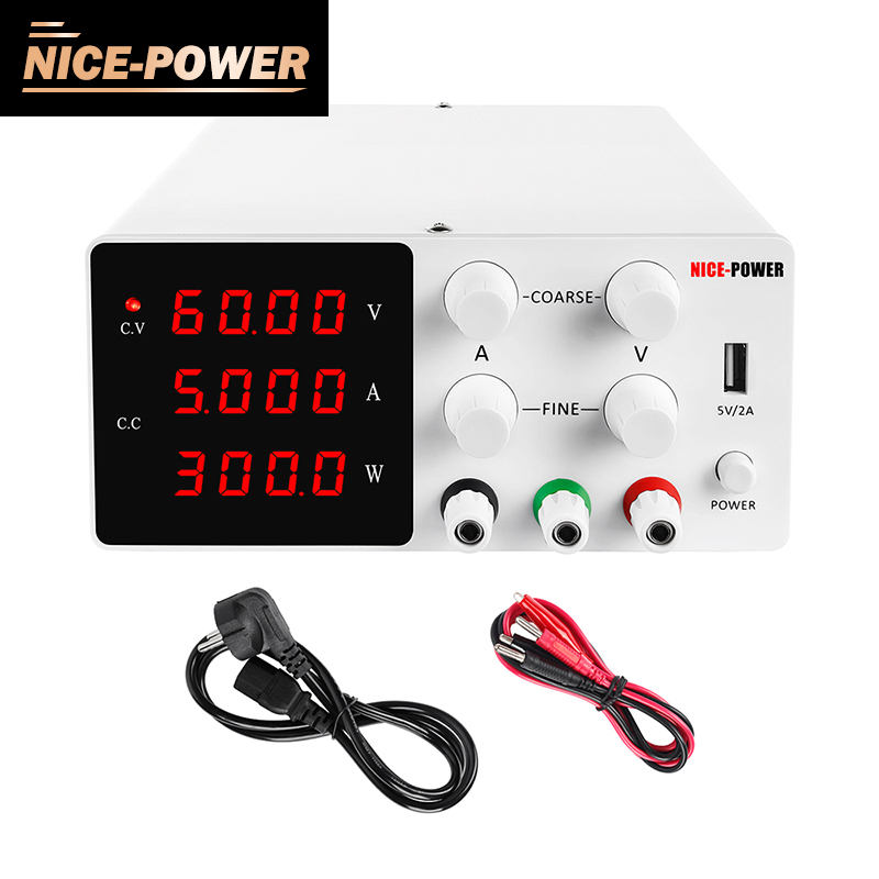NICE POWER DC Power Supply Adjustable Switching Bench Source DC Power