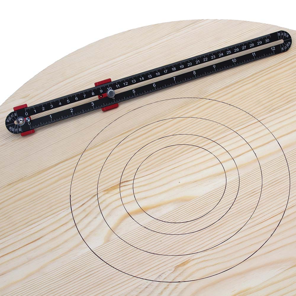 Woodworking Drawing Compass Circular Drawing Ruler Measurement Tool ...