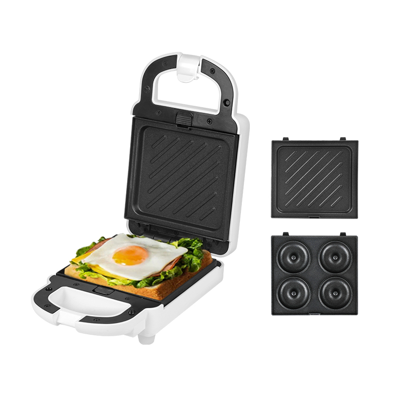 Simplus 2 in 1 Donut/Waffle/Sandwich Maker Bread Maker Toaster Electric Breakfast Machine