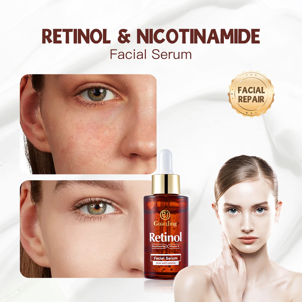 Guanjing Retinol Facial Serum Nicotinamide AntiAging serum Lighten