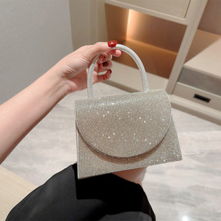 Ladies Evening Bag Pleated Envelope Chain Bag Wedding Party Bridal Purse  Lady Temperament Satin Clutch Clutch Bags Suitable for Girls Party,  Wedding