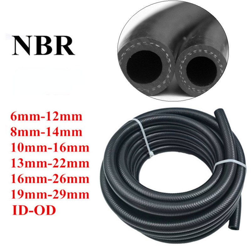 NBR Rubber Fuel Tube High Temperature Resistant Gasoline Hose Petrol