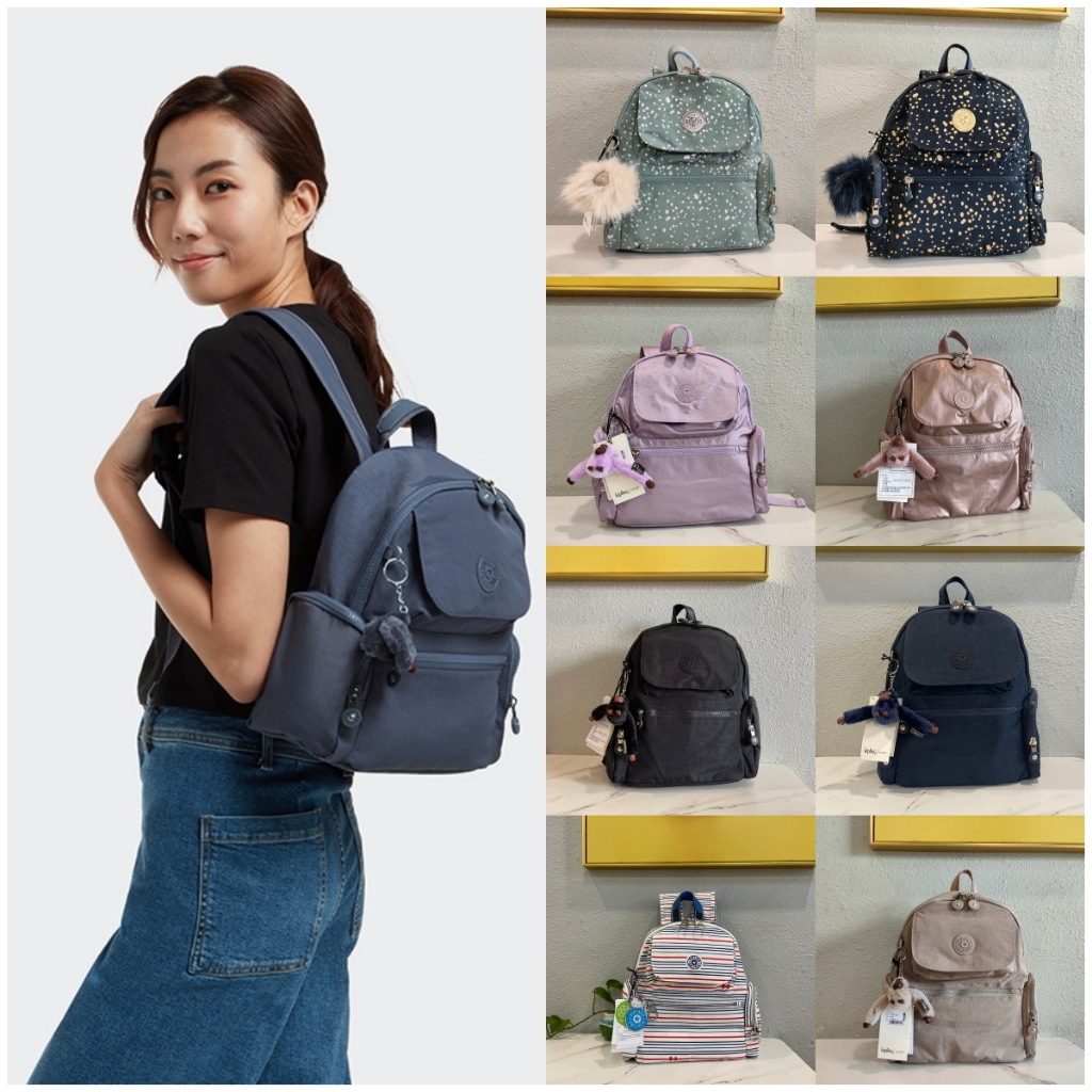 Kipling k14190 Medium Backpack Backpack School Bag 22 Colors Collection Shopee Philippines