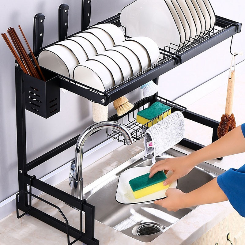 Dish Rack With Cover Dish Dish Drainer Dish Drying Rack Plate