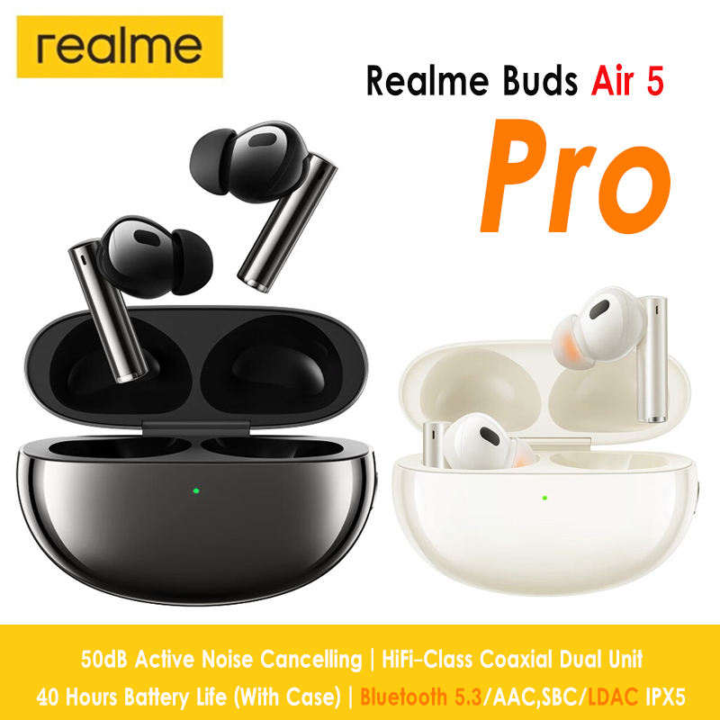 Original Realme Buds Air Pro True Wireless Earphone 50dB Active