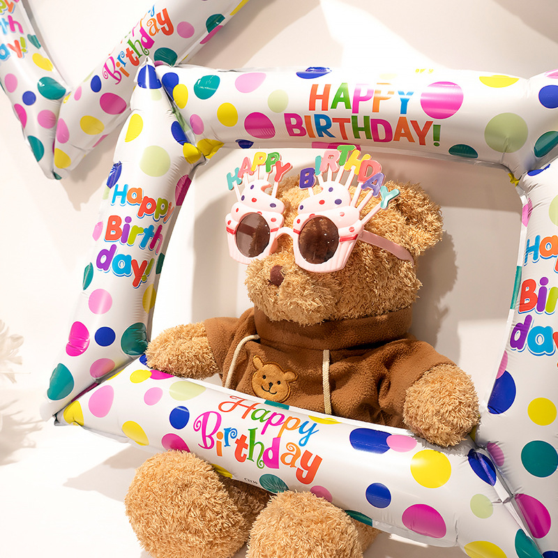 Graduation Photo Frame Balloon Family Photo Birthday Party Decoration ...