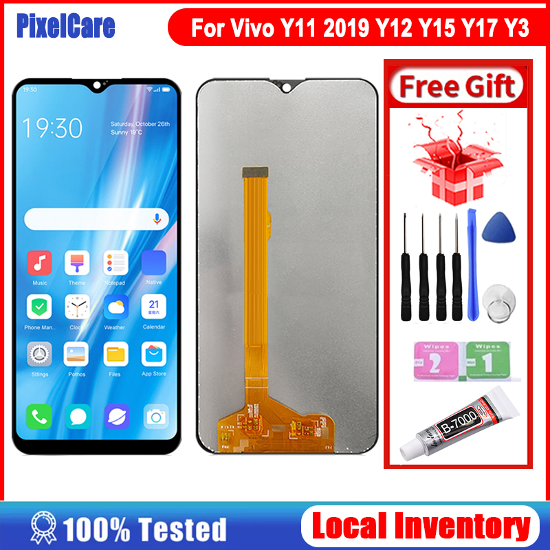 Original LCD With Frame Screen For Vivo Y11 2019 1906 Y12 Y15 Y17 U10