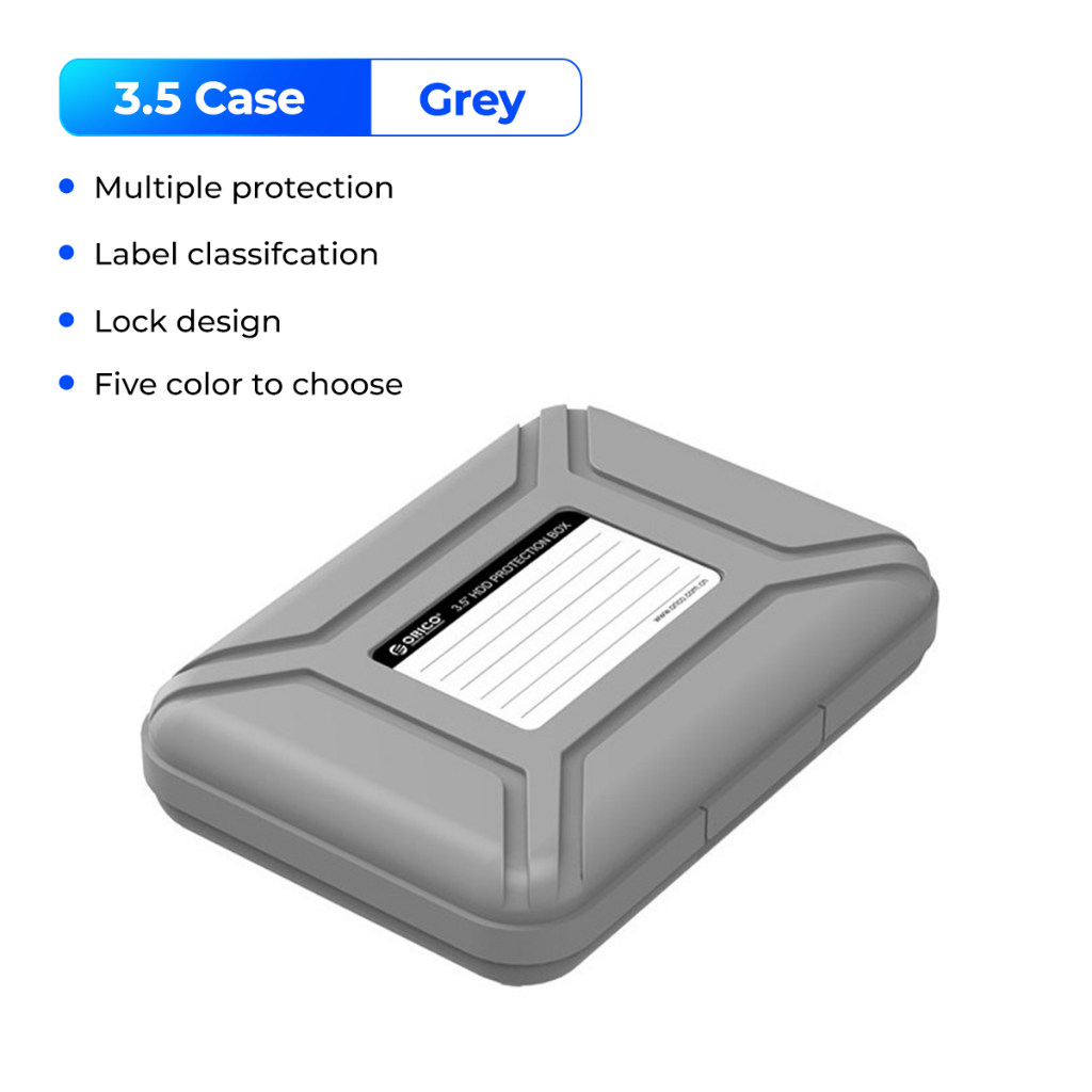 Orico Inch Hard Drive Disk Protection Case/Storage HDD Case Cover Box  (PHX35)