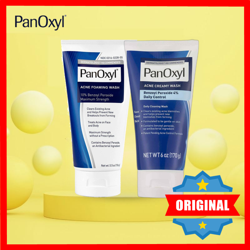 【Buy 1 Take 1】PanOxyl Acne Foaming Wash 10 Benzoyl Peroxide Maximum