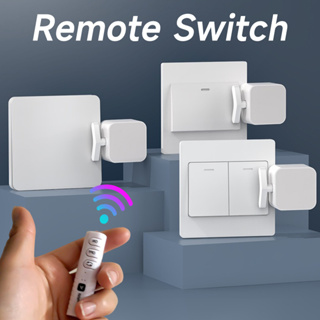 Wiring-free Wireless Remote Control turn off/On lights Auto Press Wall  Switch Bot Automatic Physical finger Click Switch Button - AliExpress