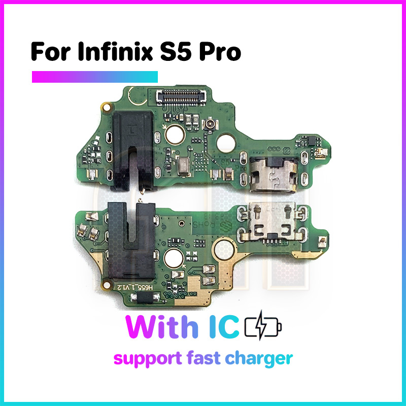 USB Charging charger port board for Infinix S5 PRO S5P X660 X660C X660B ...