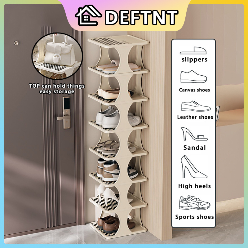 【Bestselling sale】9 Layers Shoe Rack Organizer Chessboard color Multi