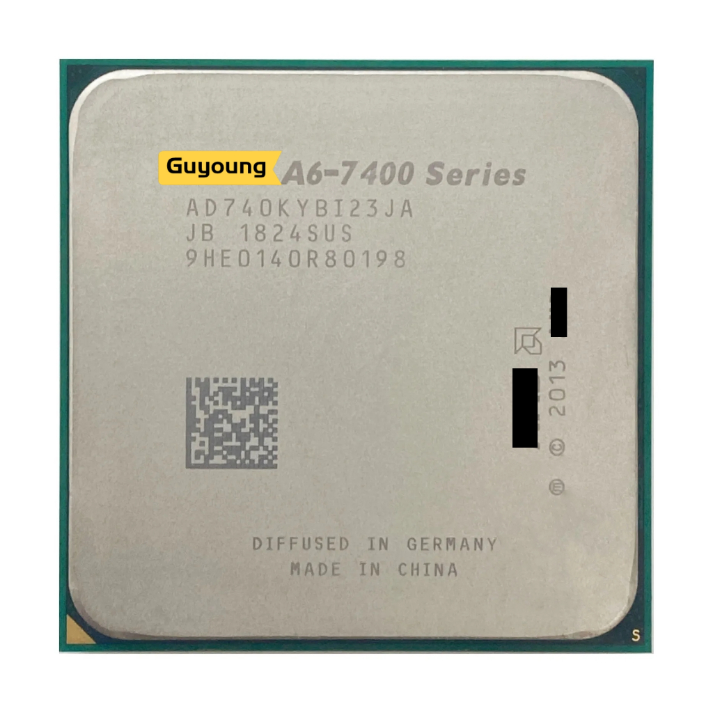 YZX A6-Series A6 7400K A6 7400 K 3.5G Dual-Core CPU Processor 65W ...