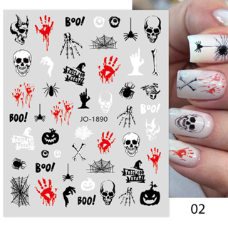 Y2k Heart, Leaf, Snake, And Skull Nail Art Stamping Plate - 3d